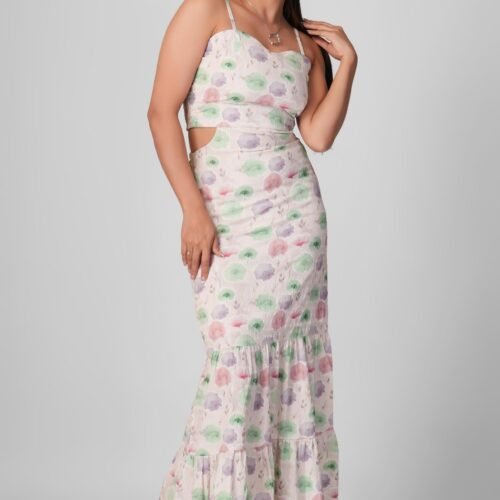 Vintage Parasol Charm Dress - Image 1