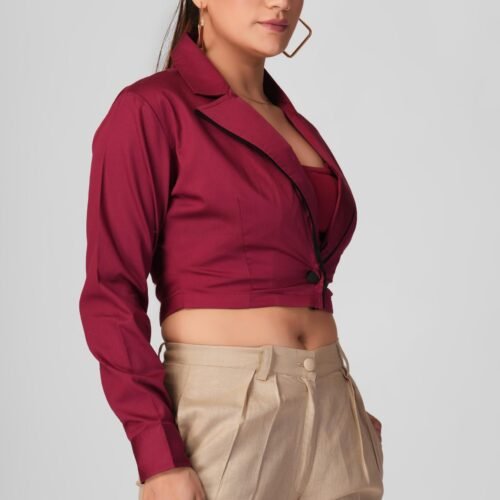 Scarlet Power Jacket Marron - Image 4