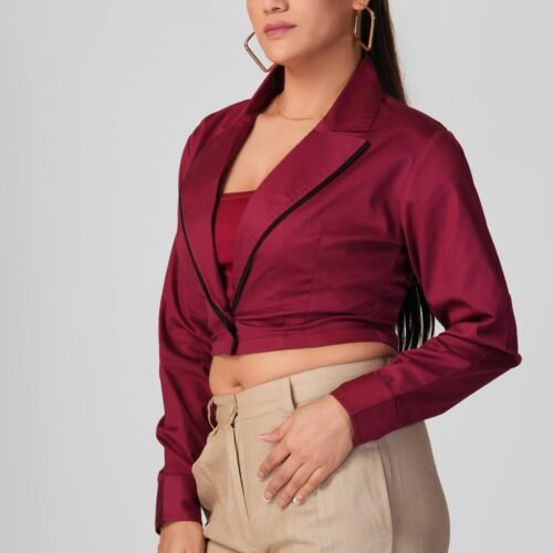Scarlet Power Jacket Marron - Image 3