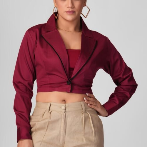 Scarlet Power Jacket Marron - Image 1