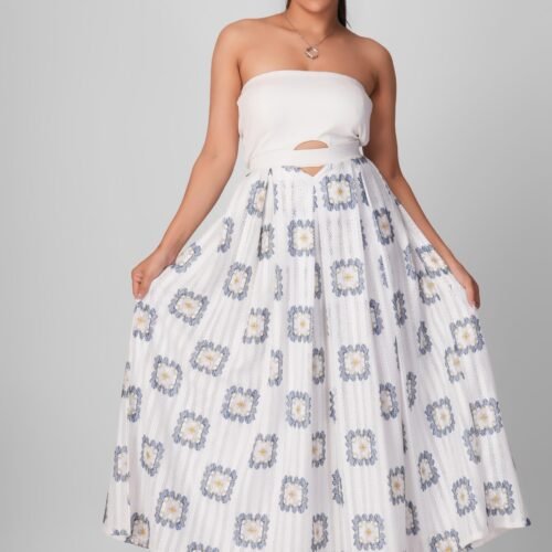 Milarty Pleated Dress - Image 1
