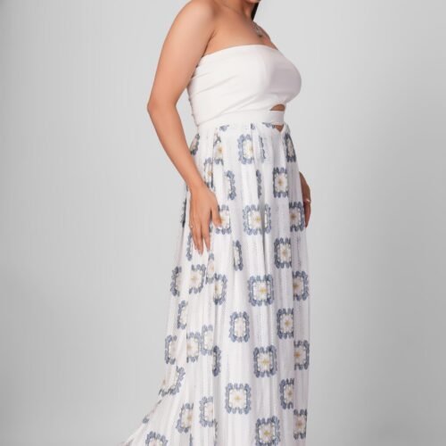 Milarty Pleated Dress - Image 4